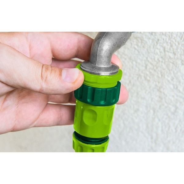 Фото - Соединитель для шланга VERTO 1/2"-3/4" (15G740)